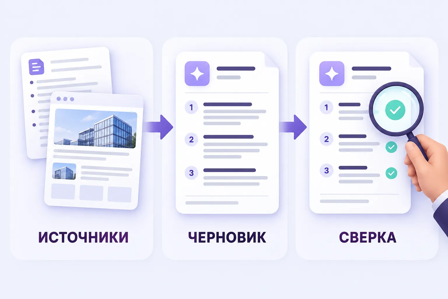 Пример пилота для подготовки встречи: источники, черновик и сверка человеком