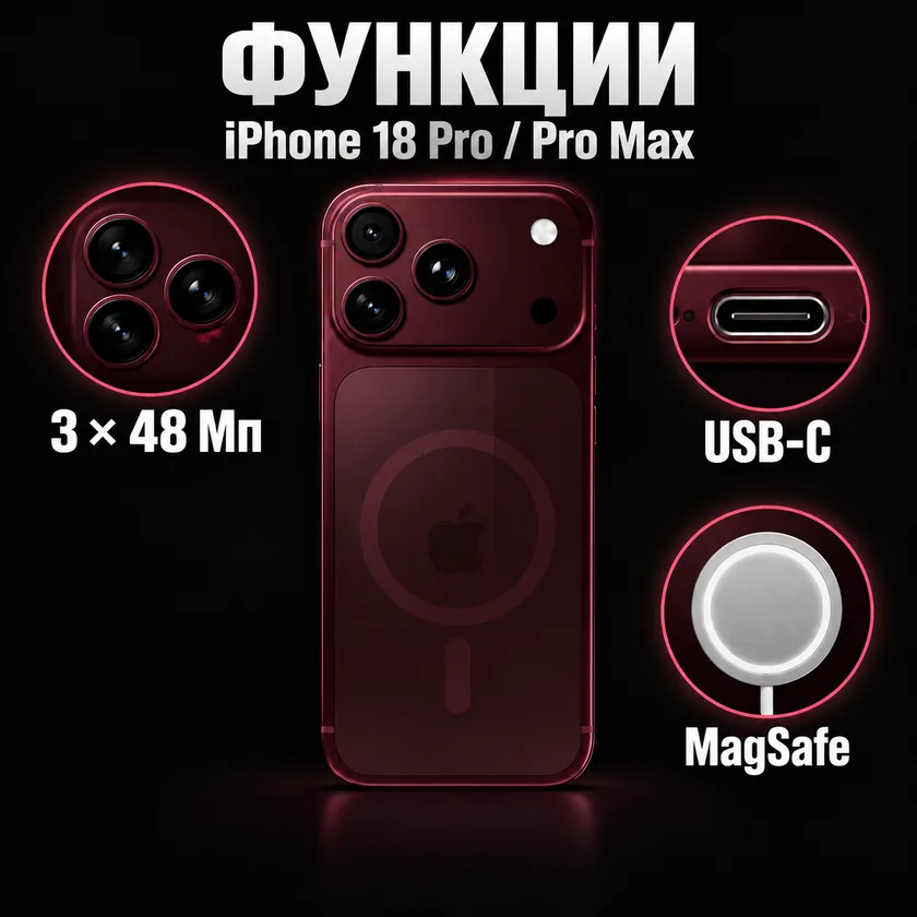 Смартфон по приёму /features: товар с подписанными ключевыми функциями