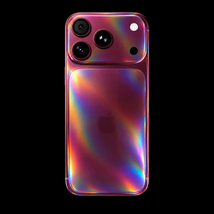 Смартфон по приёму /holographic: товар с голографическим переливающимся эффектом