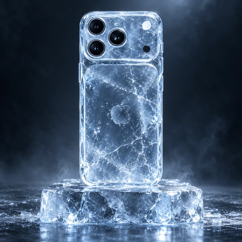 Смартфон по приёму /icecarved: товар изо льда