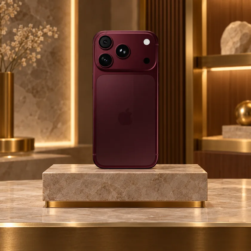 Смартфон по приёму /luxury: товар в интерьере премиум-бутика